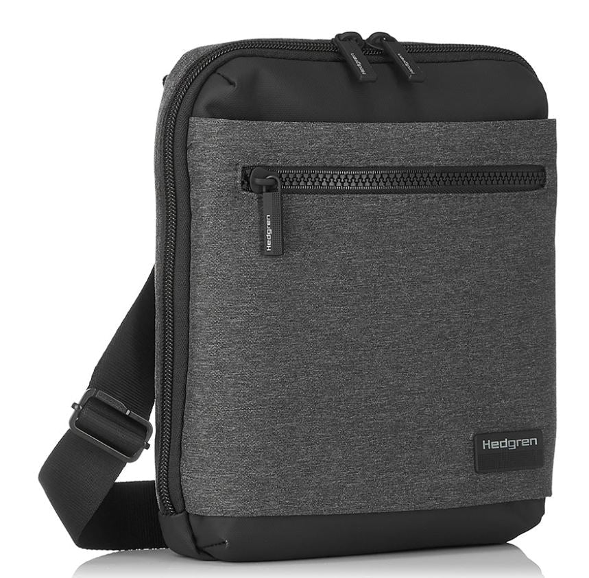Chip Crossbody Bag Slim RFID - Stylish Grey | Hedgren | Travel Bags | Thirty 16 Williamstown