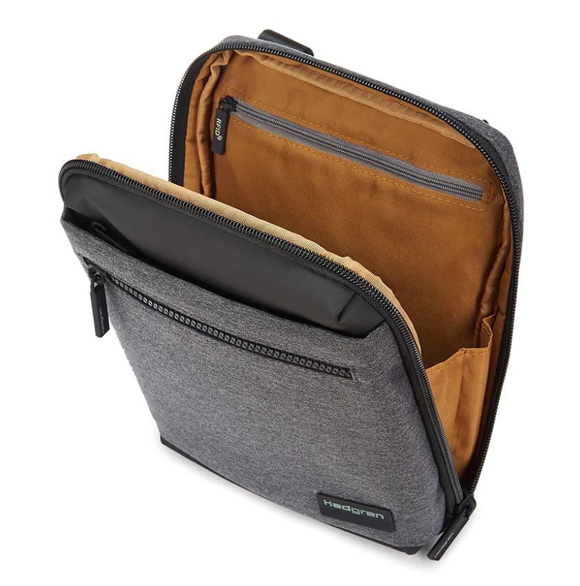 Chip Crossbody Bag Slim RFID - Stylish Grey | Hedgren | Travel Bags | Thirty 16 Williamstown