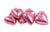 Chocolatier Australia Pink Foiled Hearts in Milk Chocolate | Chocolatier | Confectionery | Thirty 16 Williamstown