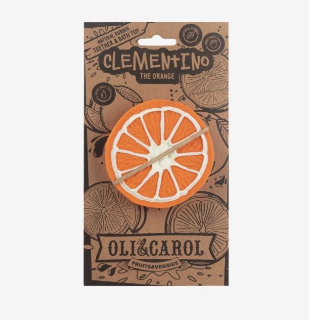 Clementino the Orange | Oli & Carol | Comforters & Teethers | Thirty 16 Williamstown