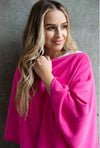 Cotton Cashmere Topper - Malibu Pink | Esperance &amp; Co | Hats, Scarves &amp; Gloves | Thirty 16 Williamstown