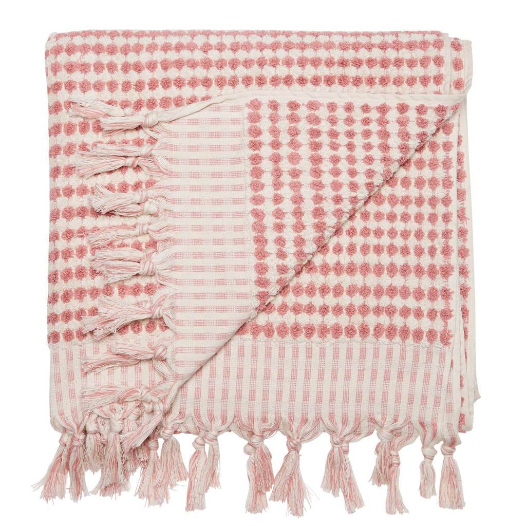 Crescent Towel Dusty Pink | Mayde | Beach Collections | Thirty 16 Williamstown