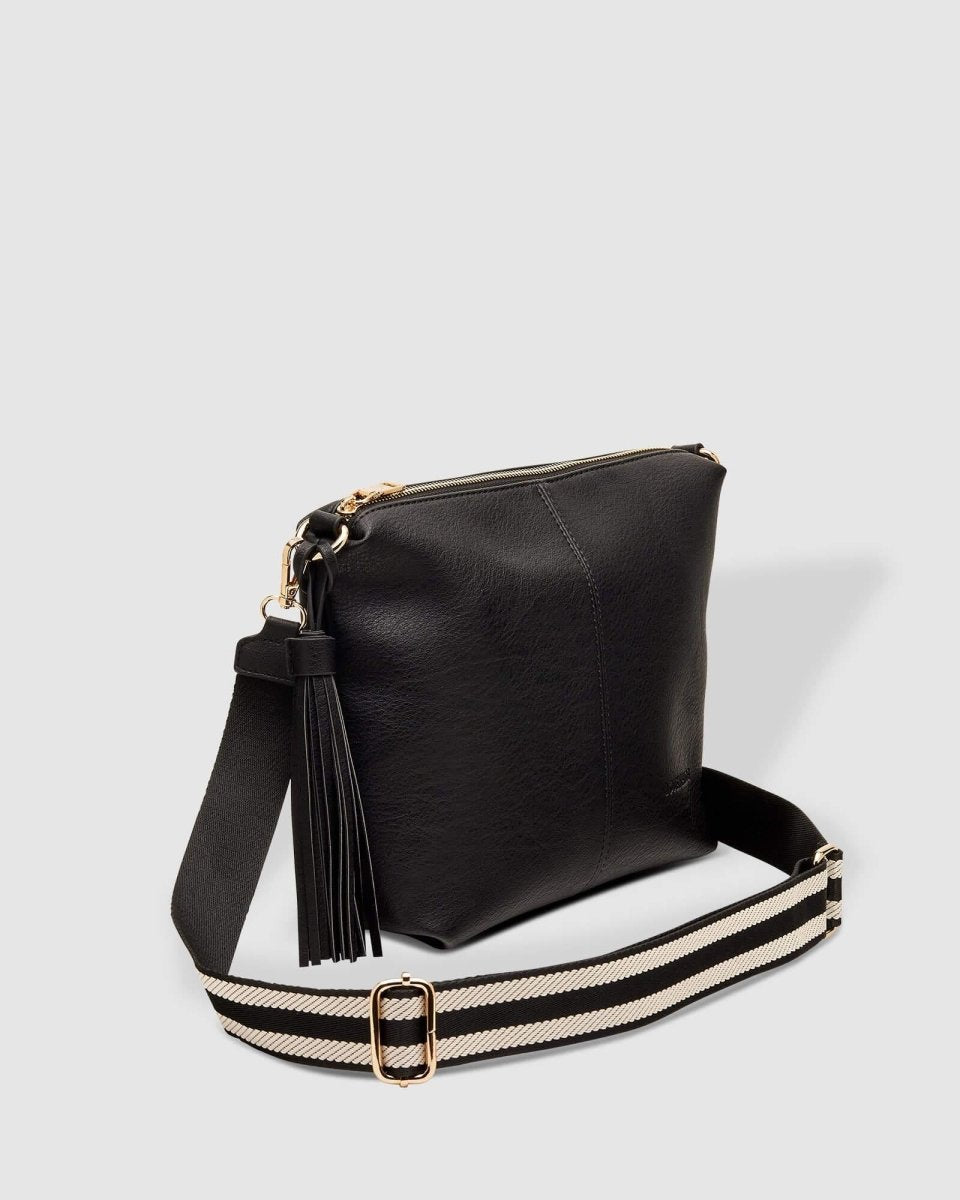Daisy Crossbody Bag - Black Stripe | Louenhide | Women's Accessories | Thirty 16 Williamstown