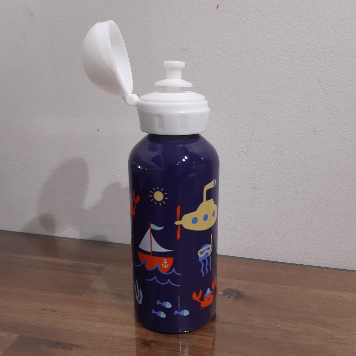 Drink Bottle - Anchors Away | Penny Scallan | Lunch Boxes &amp; Drink Bottles | Thirty 16 Williamstown