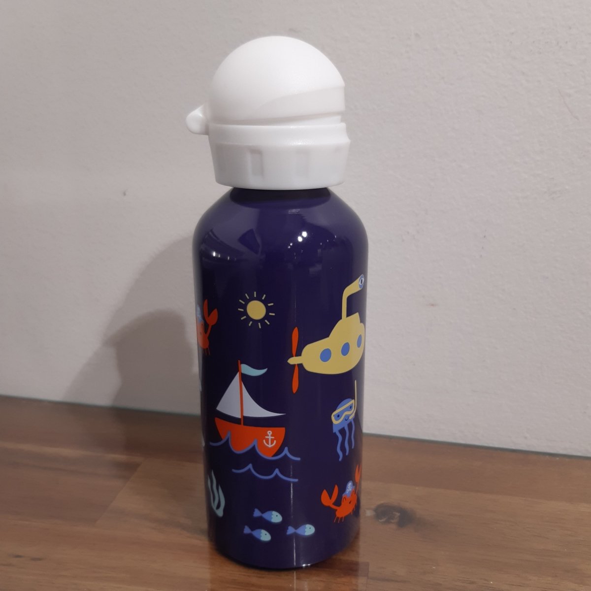 Drink Bottle - Anchors Away | Penny Scallan | Lunch Boxes &amp; Drink Bottles | Thirty 16 Williamstown