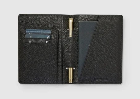 Earle Passport Holder - Black | Kinnon | Business & Travel Bags & Accessories | Thirty 16 Williamstown