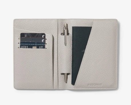 Earle Passport Holder - Dove Grey | Kinnon | Business &amp; Travel Bags &amp; Accessories | Thirty 16 Williamstown