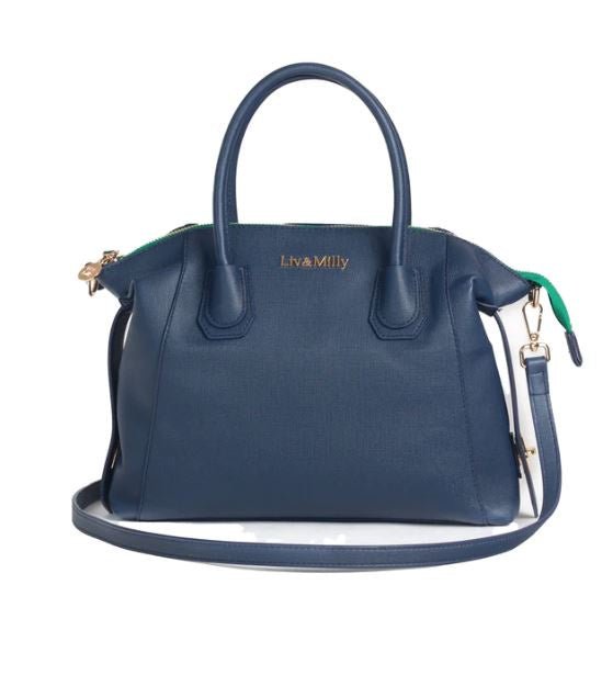 Eloise Bag - Navy | Liv &amp; Milly | Women&#39;s Accessories | Thirty 16 Williamstown