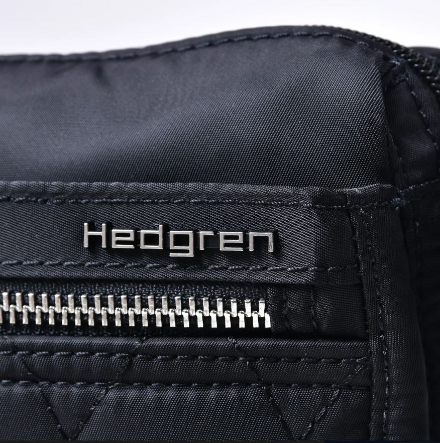 Eye Compact Crossbody Bag RFID - Quilted Black | Hedgren | Travel Bags | Thirty 16 Williamstown