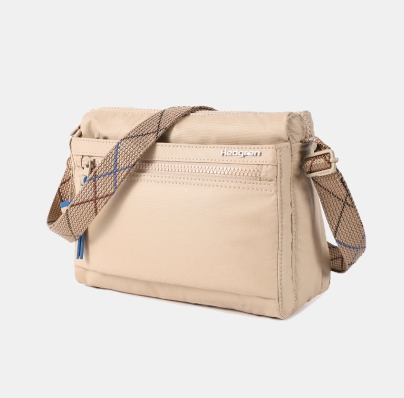 Eye Compact Crossbody Bag RFID - Safari Beige | Hedgren | Travel Bags | Thirty 16 Williamstown