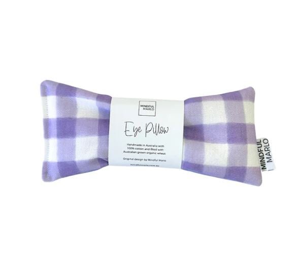 Eye Pillow - Gingham Violet | Mindful Marlo | Heat Packs, Eye Pillows & Masks | Thirty 16 Williamstown