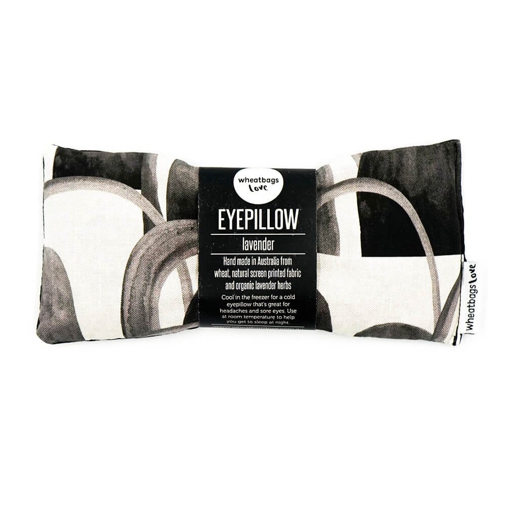 Eyepillow - Arches Black | Wheatbags Love | Eye Pillows | Thirty 16 Williamstown