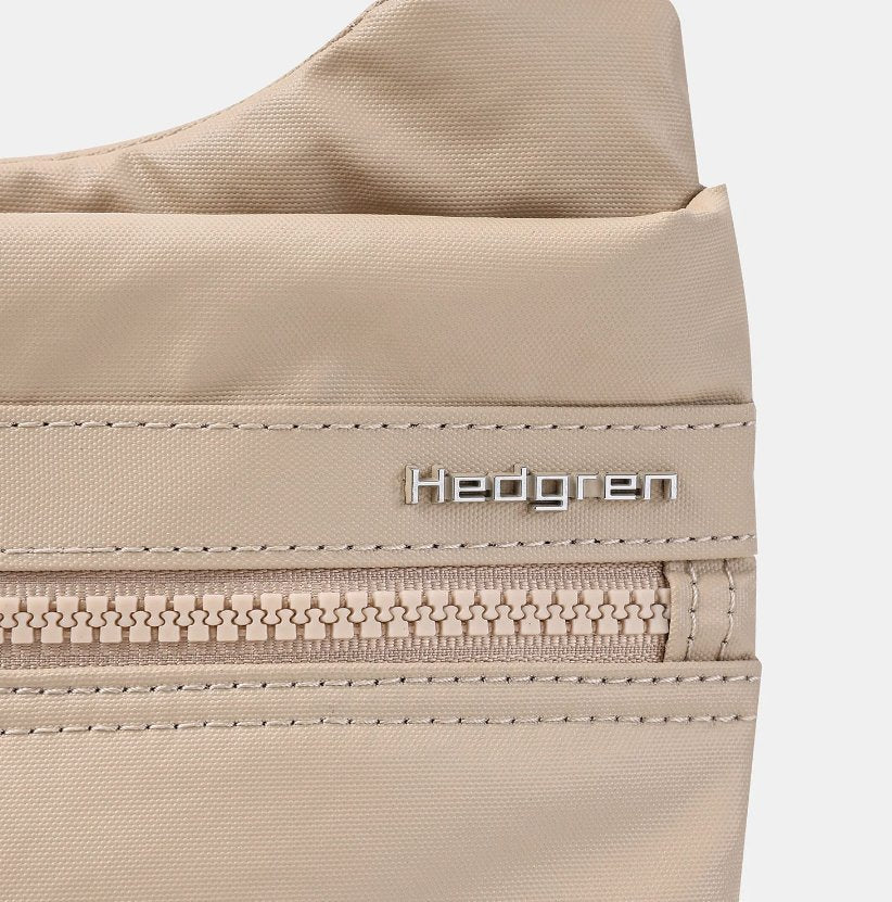 Faith Compact Crossbody Bag RFID - Creased Safari Beige | Hedgren | Travel Bags | Thirty 16 Williamstown
