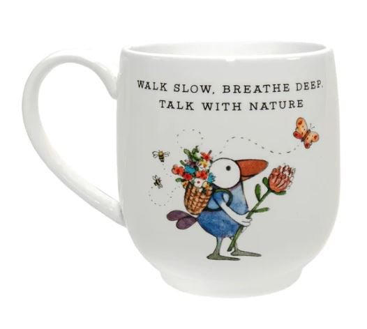Fine Bone China Cup - Breathe | Twigseeds | Mugs &amp; Cups | Thirty 16 Williamstown