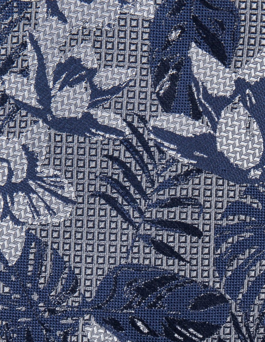 Floral Silk Tie - Navy | Abelard | Men's Accessories | Thirty 16 Williamstown