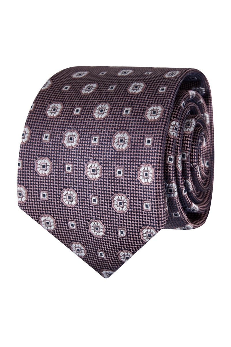 Floral Silk Tie - Pink | Abelard | Men's Accessories | Thirty 16 Williamstown