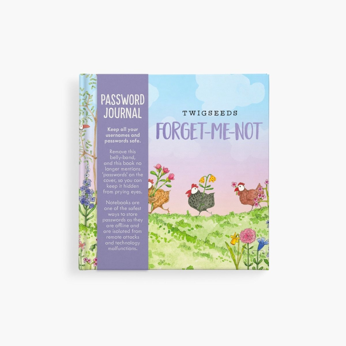 Forget-Me-Knot Password Journal | Twigseeds | Stationery | Thirty 16 Williamstown