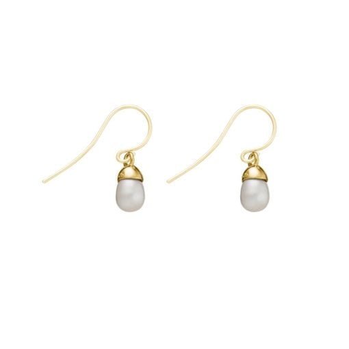 Freshwater Pearl Drop Earrings (1) - Gold | DPI Jewellery | Jewellery | Thirty 16 Williamstown