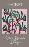Fridge Magnet - Red &amp; Green Kangaroo Paw | Lorraine Brownlee Designs | Kitchen Accessories | Thirty 16 Williamstown