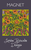 Fridge Magnet - Yellow Cassia | Lorraine Brownlee Designs | Kitchen Accessories | Thirty 16 Williamstown
