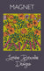 Fridge Magnet - Yellow Cassia | Lorraine Brownlee Designs | Kitchen Accessories | Thirty 16 Williamstown