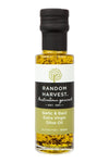 Garlic &amp; Basil Extra Virgin Olive Oil 100ml | Random Harvest | Festive Food | Thirty 16 Williamstown