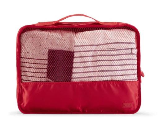 Garment Cube Medium - Red | Lapoche | Travel Accessories | Thirty 16 Williamstown