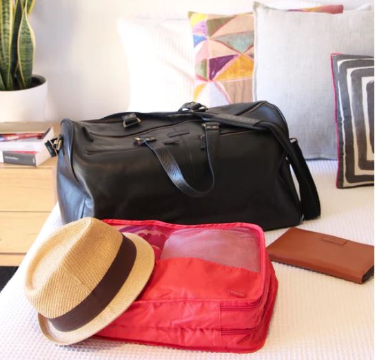 Garment Cube Medium - Red | Lapoche | Travel Accessories | Thirty 16 Williamstown