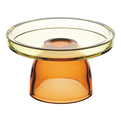 Gateaux Cake Stand 15cm - Yellow/Orange | Ecology | Serving Ware | Thirty 16 Williamstown