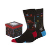 Gift Boxed Bamboo Socks 2 Pk (7-11) - Arcade Multi | Bamboozld | Socks For Him &amp; For Her | Thirty 16 Williamstown