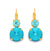 Gisele Drop Earrings - Dark Aqua | French Attic | Jewellery | Thirty 16 Williamstown