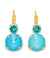 Gisele Drop Earrings - Summer Blue Delight | French Attic | Jewellery | Thirty 16 Williamstown