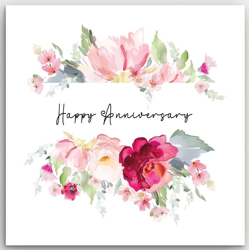 Greeting Card - Anniversary Roses | Basically Paper | Greeting Cards | Thirty 16 Williamstown
