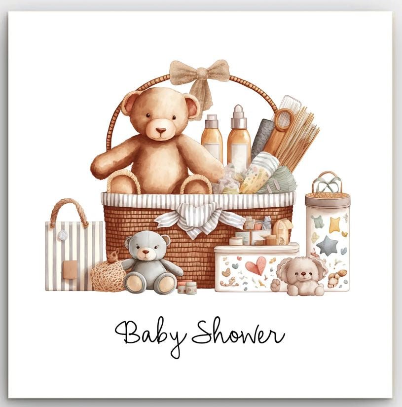 Greeting Card - Baby Shower (1) | Basically Paper | Greeting Cards | Thirty 16 Williamstown