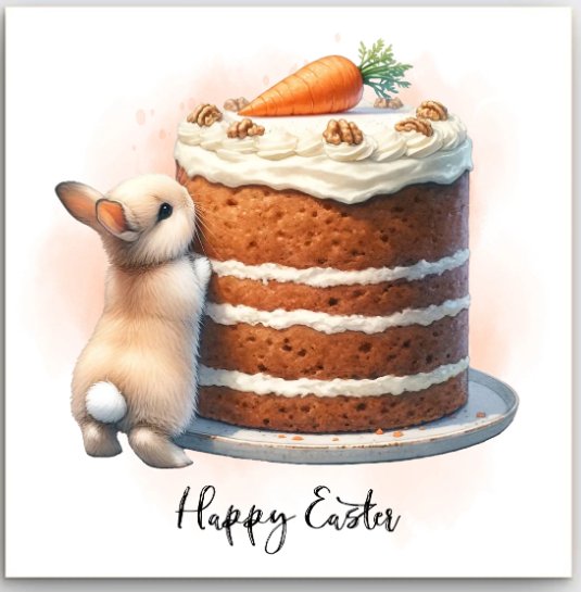 Greeting Card - Carrot Cake | Basically Paper | Greeting Cards | Thirty 16 Williamstown