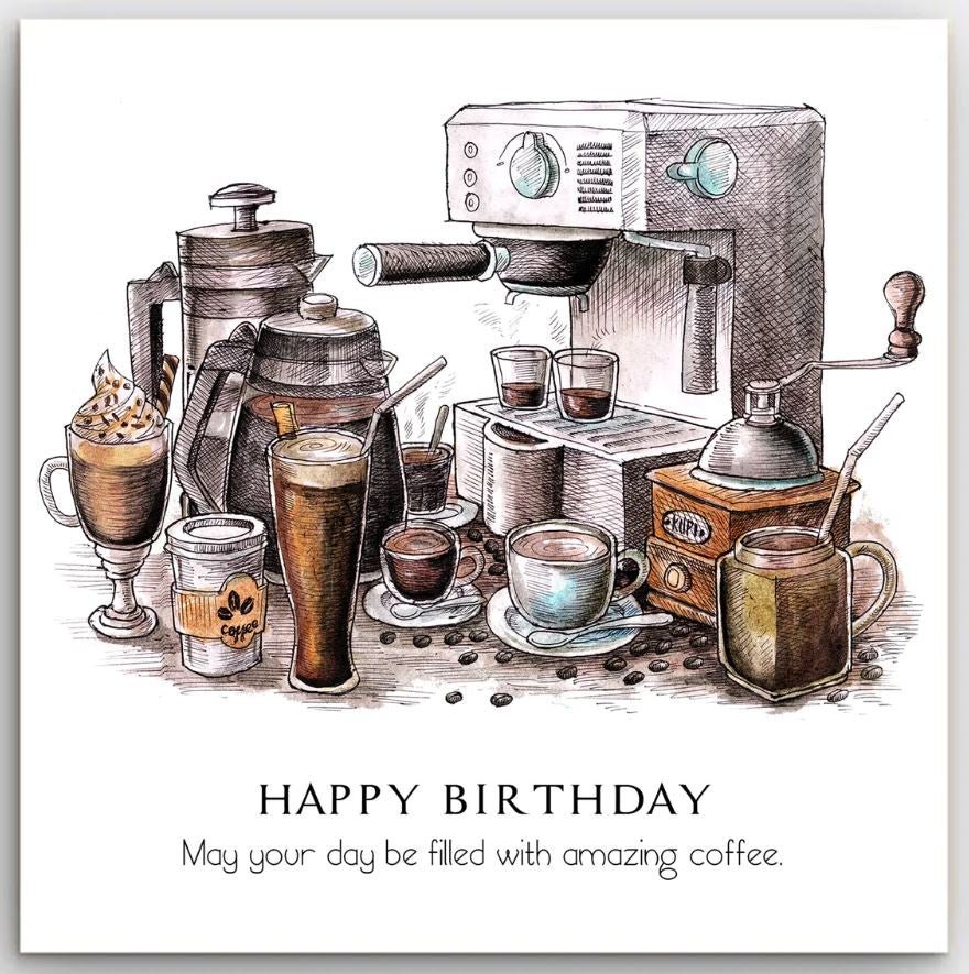 Greeting Card - Coffee | Basically Paper | Greeting Cards | Thirty 16 Williamstown