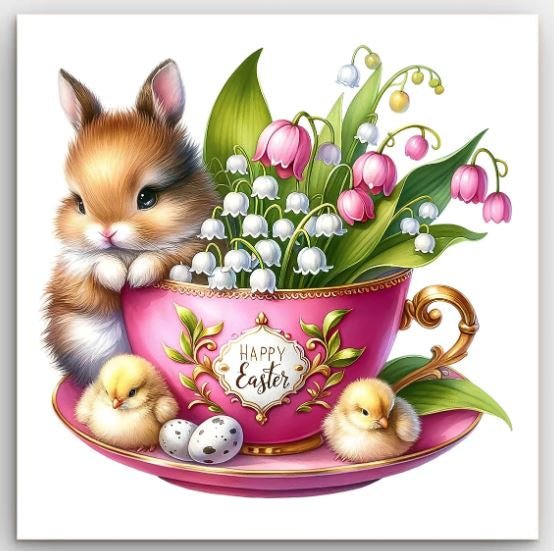 Greeting Card - Easter Lily of the Valley | Basically Paper | Greeting Cards | Thirty 16 Williamstown