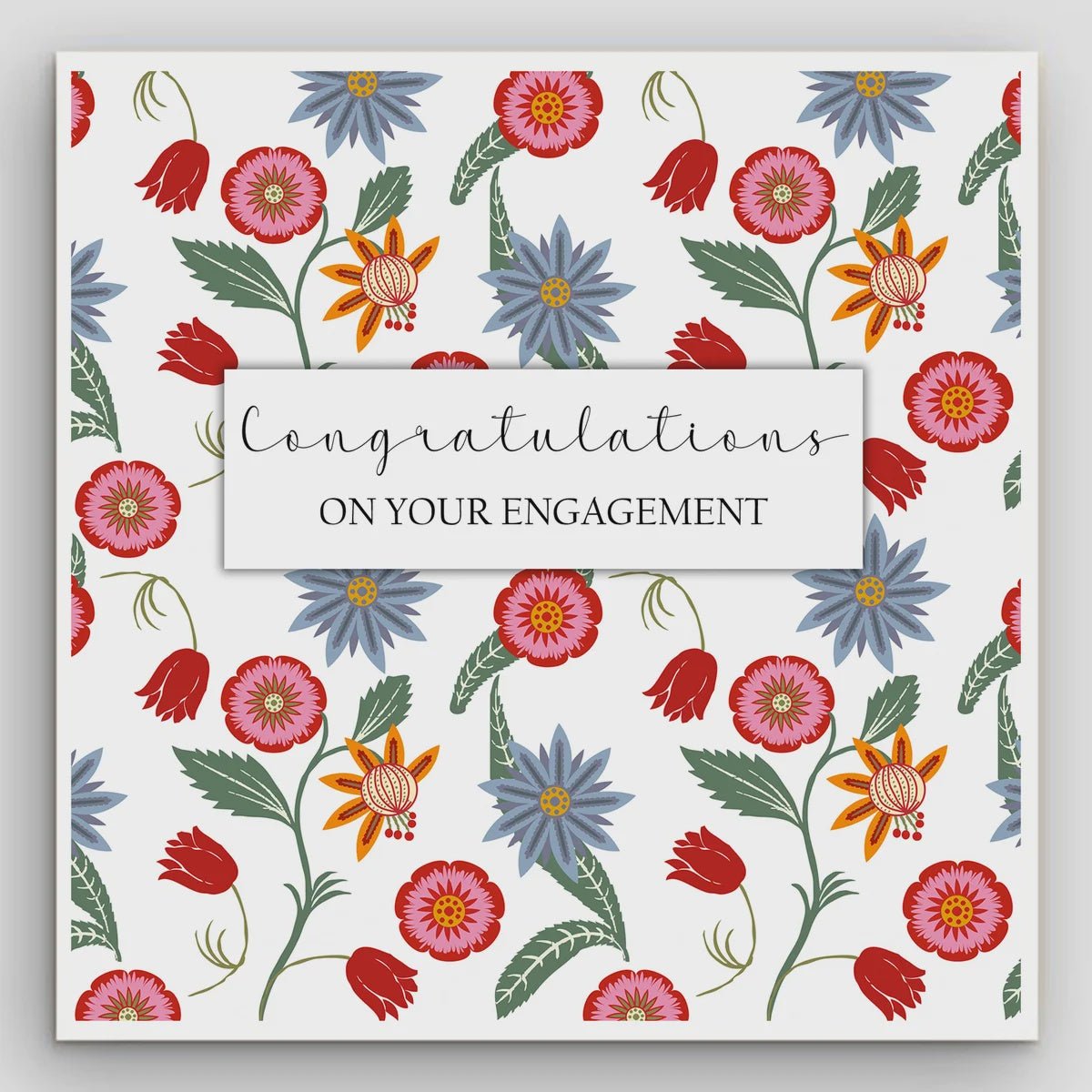 Greeting Card - Floral Engagement | Basically Paper | Greeting Cards | Thirty 16 Williamstown
