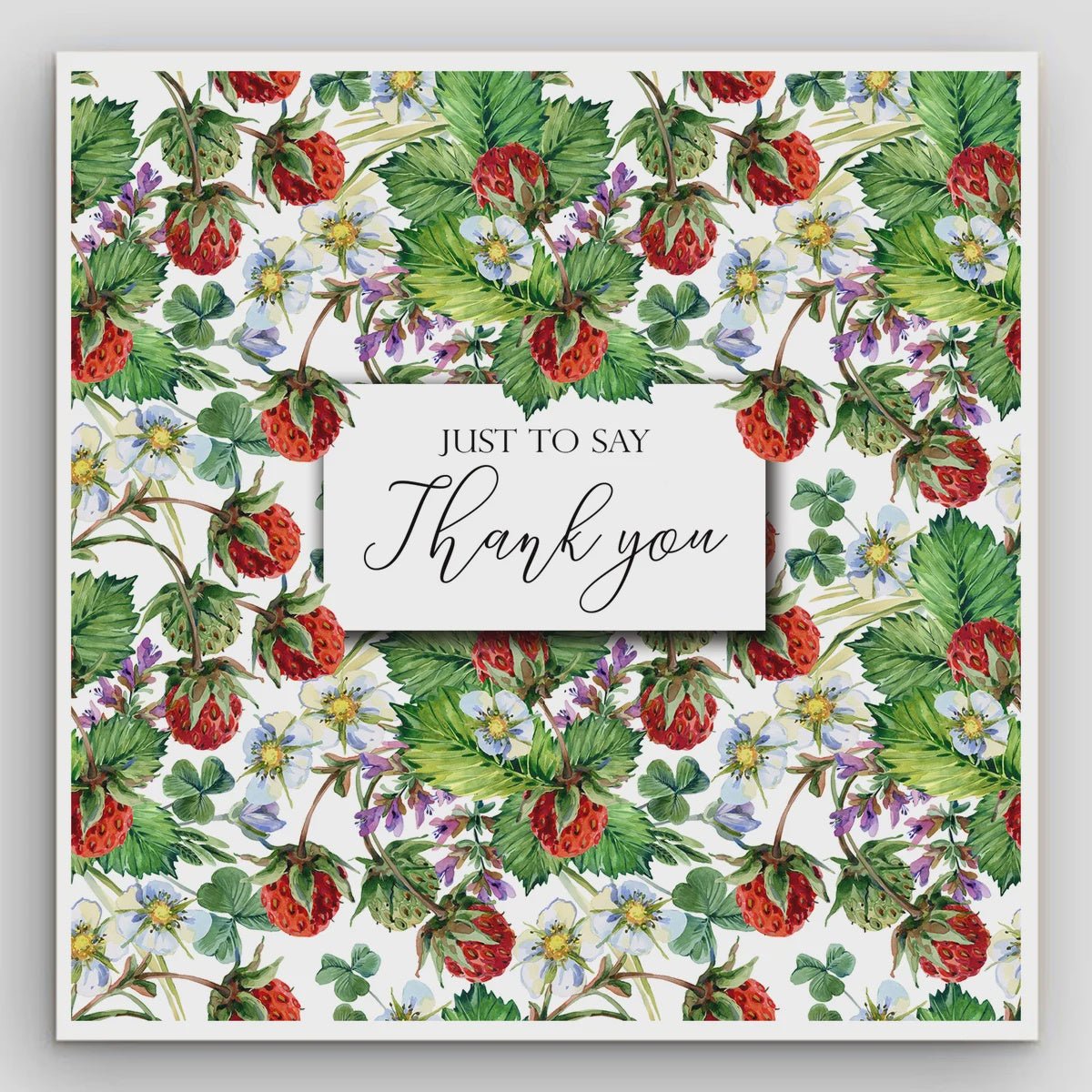 Greeting Card - Strawberries | Basically Paper | Greeting Cards | Thirty 16 Williamstown