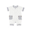 Grey Star Short Romper | Li&#39;l Zippers | Baby &amp; Toddler Growsuits &amp; Rompers | Thirty 16 Williamstown