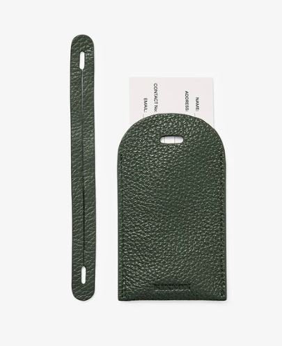 Hale Luggage Tag - Olive Green | Kinnon | Business &amp; Travel Bags &amp; Accessories | Thirty 16 Williamstown