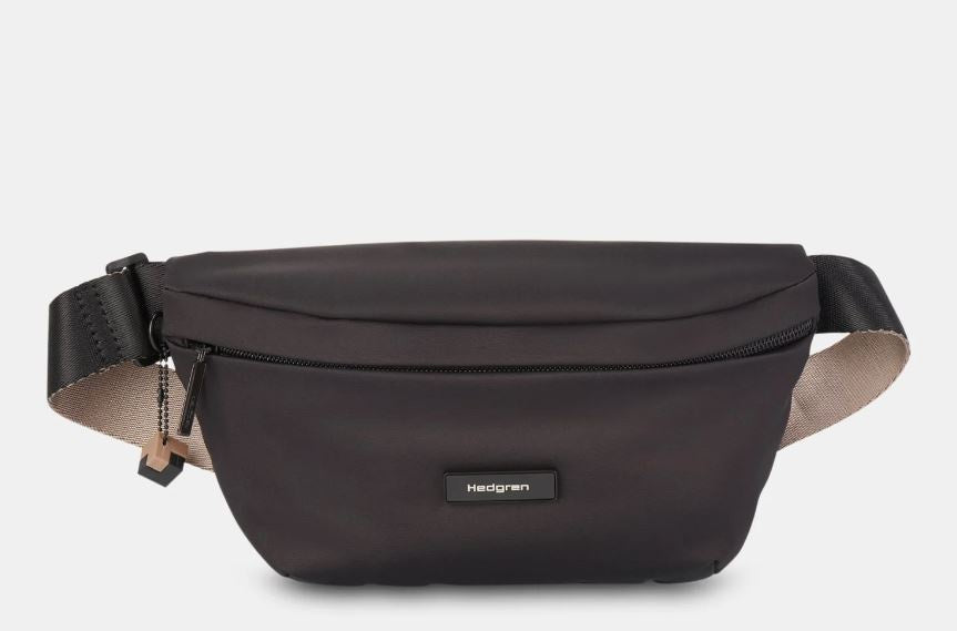 Halo Waist Bag - Black | Hedgren | Travel Bags | Thirty 16 Williamstown
