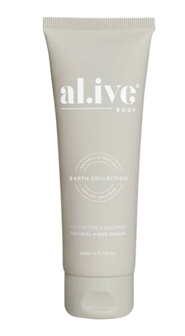 Hand Cream - Sea Cotton &amp; Coconut | Al.ive Body | Body Lotion &amp; Wash | Thirty 16 Williamstown