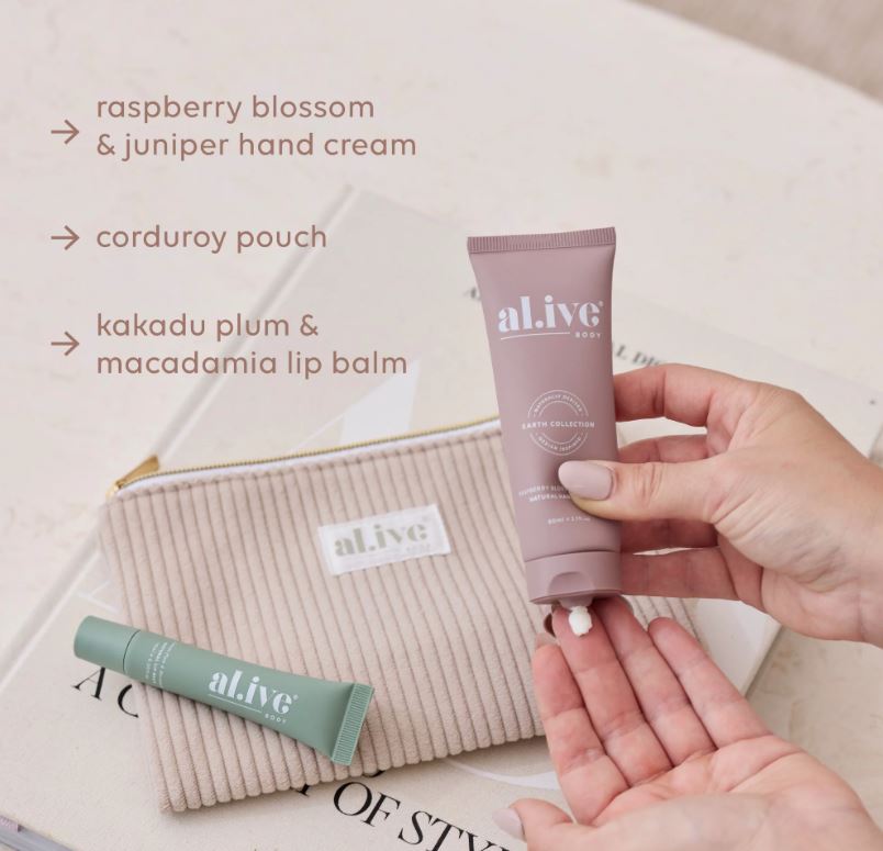 Hand & Lip Gift Set - A Moment To Bloom | Al.ive Body | Beauty | Thirty 16 Williamstown