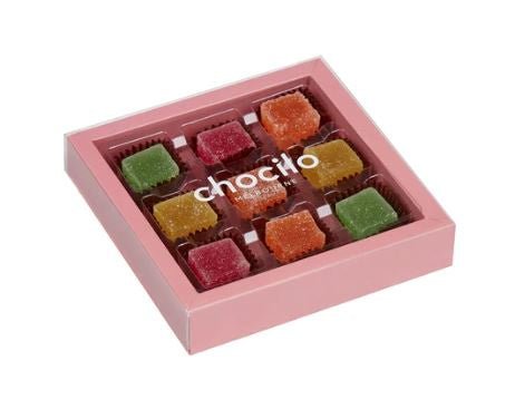 Handmade Assorted Jellies Gift Box 9 Pack - 90g | Chocilo | Confectionery | Thirty 16 Williamstown