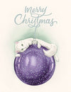 Hanging Around (Merry Christmas) | Squirrel Design Studio | Greeting Cards | Thirty 16 Williamstown