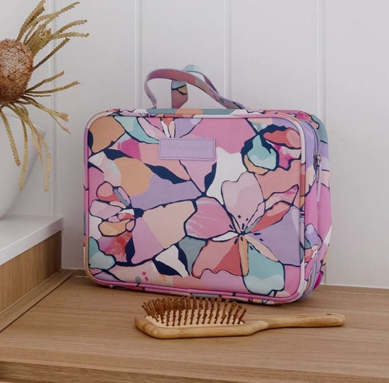 Hanging Toiletry Bag - Willow | Mindful Marlo | Cosmetic Bags | Thirty 16 Williamstown