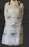 Heavy Drill Apron - Coffee Lovers | All Gifts Australia | Aprons, Mitts &amp; Tea Towels | Thirty 16 Williamstown