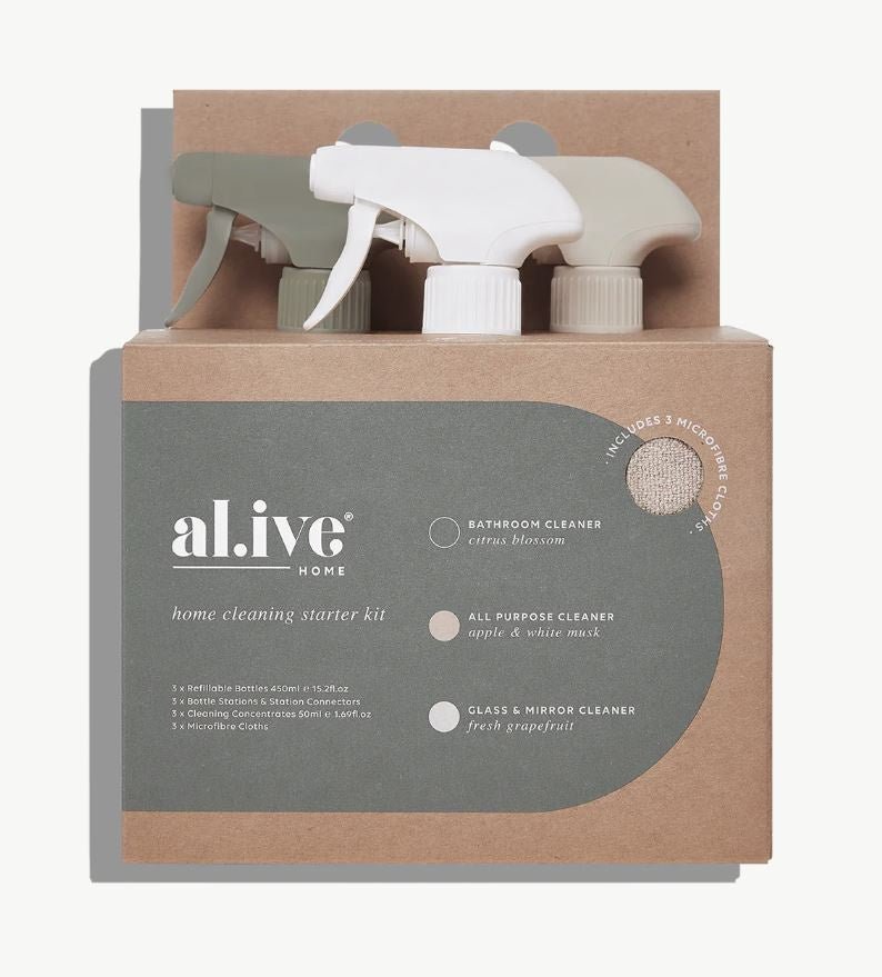 Home Cleaning Starter Kit | Al.ive Body | At The Sink | Thirty 16 Williamstown