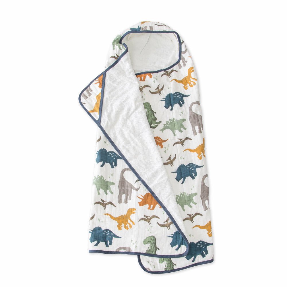 Hooded Towel &amp; Wash Cloth Dino Friends | Little Unicorn | Bath Time | Thirty 16 Williamstown